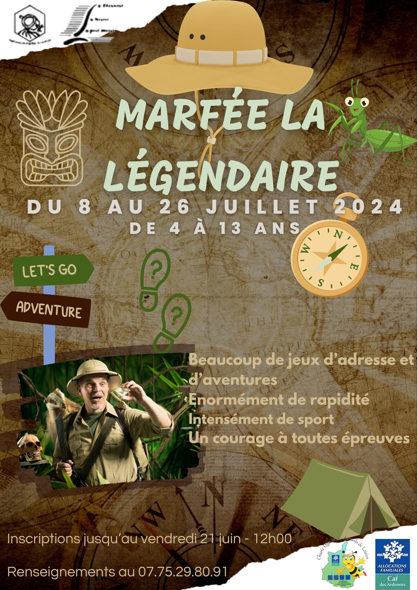 Marfée Animation centre de loisirs juillet 2024